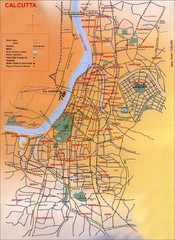 Calcutta City Map