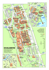 Campus Johanneberg Map