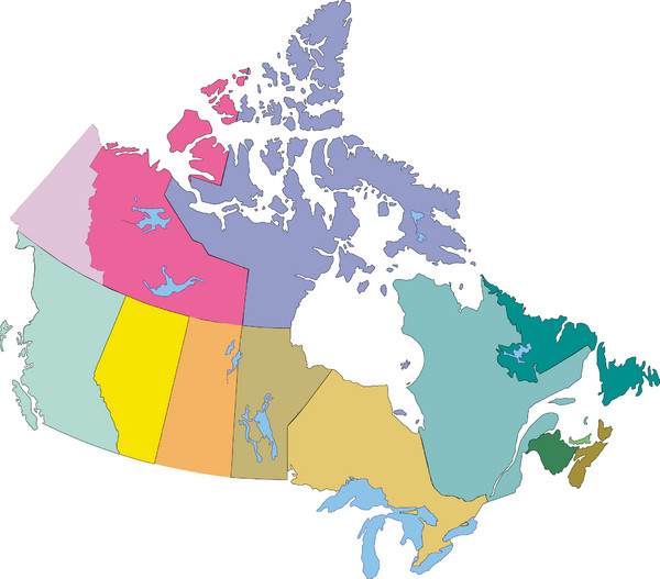 Canada Image Map
