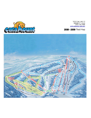 Catamount Ski Area Ski Trail Map