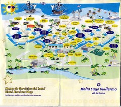 Cayo Guillermo Tourist Map
