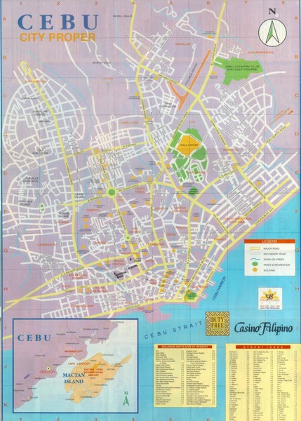 View LocationView Map. click for. Fullsize Cebu City Map