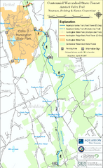 Centennial Watershed State Forest trail map