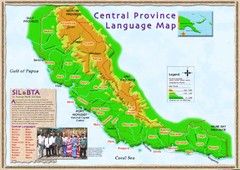 Central province language Map