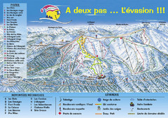 Chabanon Ski Trail Map