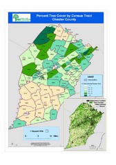 Chester County Tree Cover Map