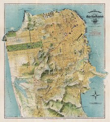 Chevalier map of San Francisco (1912)