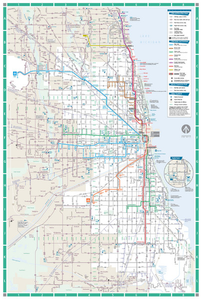 Chicago Transit Map