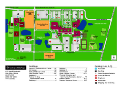 College of Dupage Campus Map