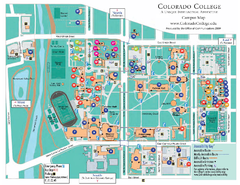 Colorado College Map