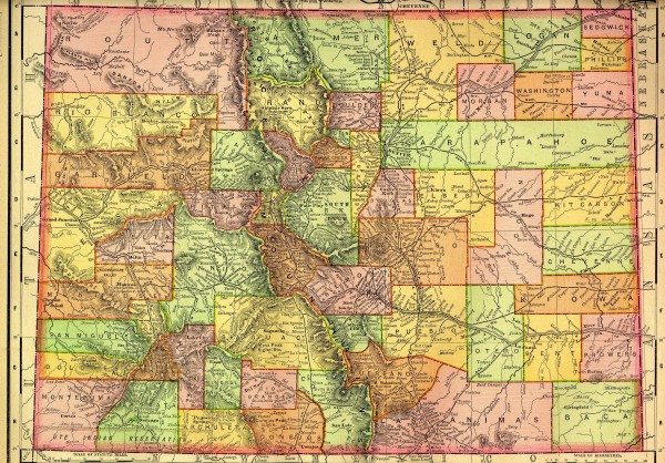 State Of Colorado Map View