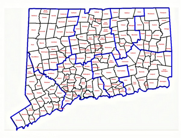 Usa Map Connecticut