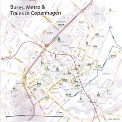 Copenhagen transport Map