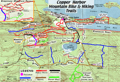 Copper Harbor Trail Map