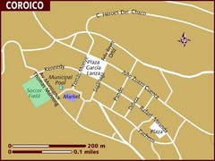 Coroico City Map