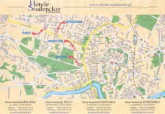 Cracow City Map