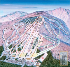 Cranmore Ski Trail Map