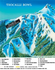 Crested Butte Mountain Resort Ski map - Teocalli...
