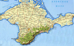 Crimea Peninsula Map