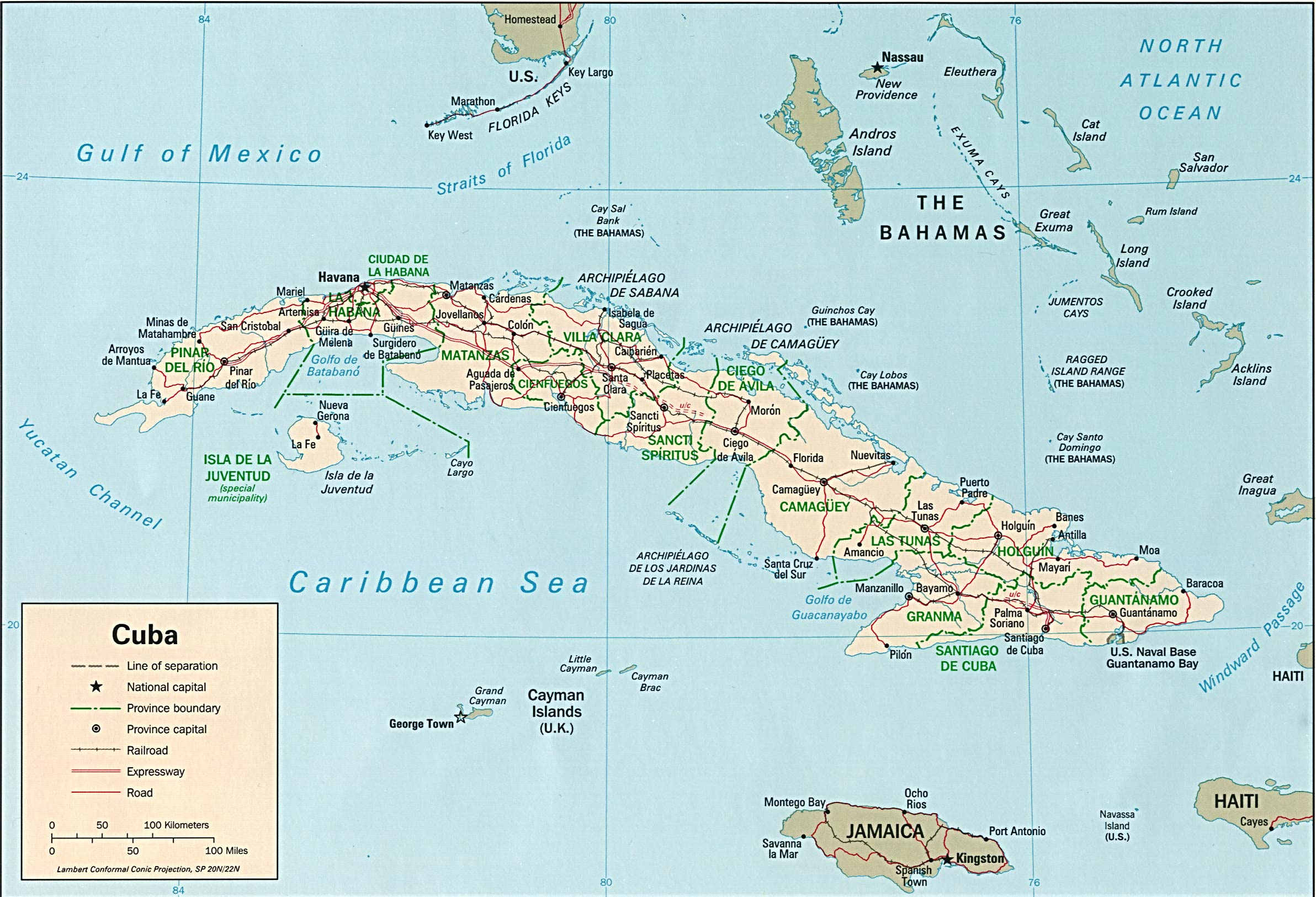 cuba-country-tourist-map-cuba-mappery