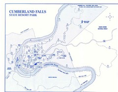 Cumberland Falls State Resort Park Map