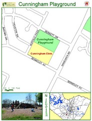Cunningham Playground Map