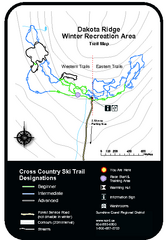 Dakota Ridge Ski Trail Map