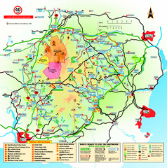 Dartmoor National Park Map