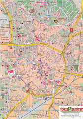 Debrecen Tourist Map