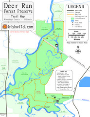 Deer Run Forest Preserve Map