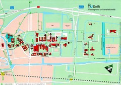 Delft University of Technology Map
