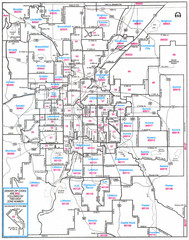 denver zip code map pdf Real Life Map Collection Mappery denver zip code map pdf