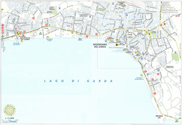 Desenzano del Garda vicinity Map