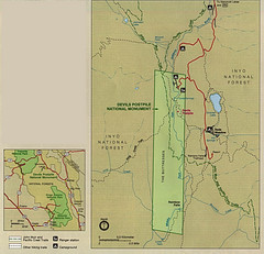 Devil's Postpile National Monument Map