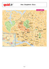 Dhaka City Map