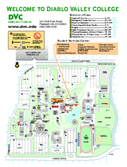 Diablo Valley College Map