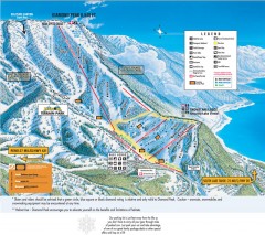 Diamond Peak Ski Trail Map