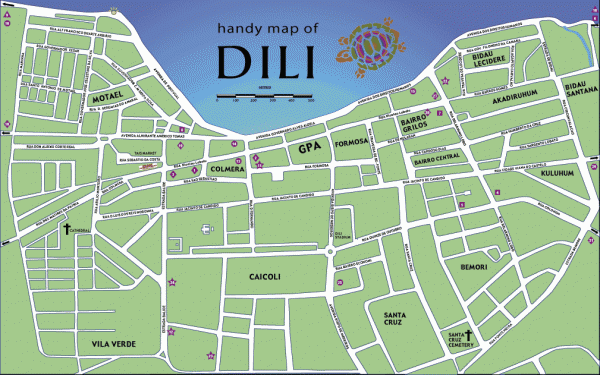 Dili Street Map - Dili East Timor • mappery