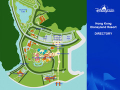 Disney Land Hong Kong Park Map
