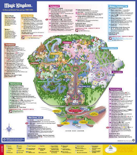 disney magic kingdom pictures. Magic Kingdom Map.