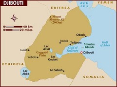 Djibouti Tourist Map