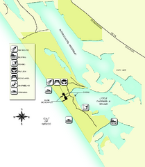 Don Pedro Island State Park Map