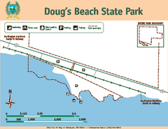 Dougs Beach State Park Map