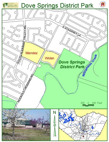 Dove Springs District Park Map