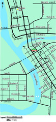 Downtown Eau Claire Eateries Map