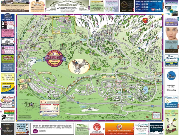 Eagle River Valley Resort Maps Map