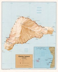 Easter Island Tourist Map
