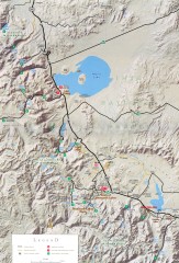 Eastern Sierra Trailhead Map - Lee Vining and...