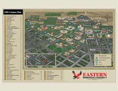 Eastern Washington University Campus Map