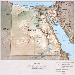 Egypt Map 3d